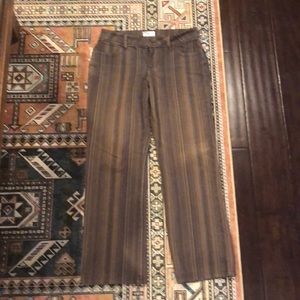 Retro Vintage Striped Pants
